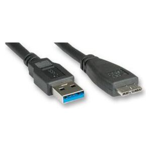 Kabel USB Roline USB-A - Czarny (11.02.8876)