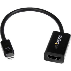 Adapter AV StarTech DisplayPort Mini - HDMI 0.2m czarny (MDP2HD4KS)