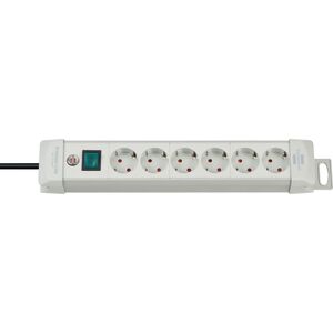 Listwa zasilająca Brennenstuhl Premium-Line 6 gniazd 3 m szara (1955560100)