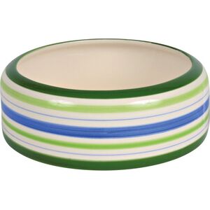Trixie Miska ceramiczna dla królika zielone paski - 500ml 16cm