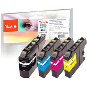 Tusz Peach Tusz PI500-91 / LC-125/127 (Black, Cyan, Magenta, Yellow)
