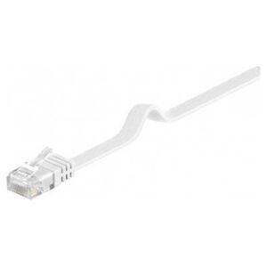 Goobay goobay Patchk. Cat6 U/UTP flach wh 15,0m - 95157