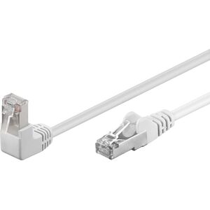 Goobay Patchcord CAT5e, F/UTP, kątowy 90°, 5m (94182)