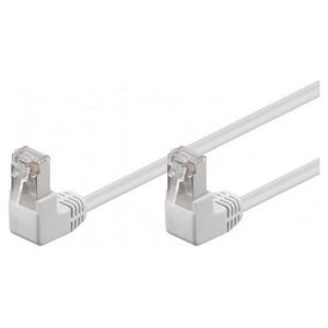 Goobay goobay Patchk CAT5e F/UTP 2x90° wh 2,00m - 96063