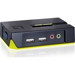 Przełącznik LevelOne KVM Switch LevelOne 2x USB KVM-0221 mit Audio - KVM-0221