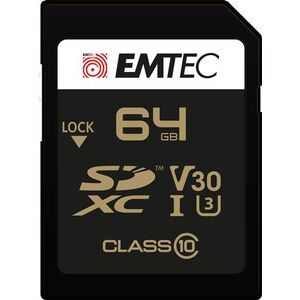 Karta Emtec Speedin Pro SDXC 64 GB Class 10 UHS-I/U3 V30 (ECMSD64GXC10SP)