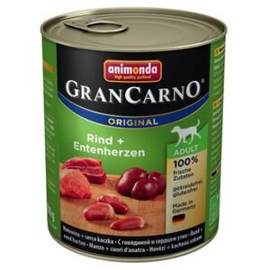 Animonda GranCarno Original Adult Wołowina i kacze serca 800g