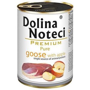 Dolina Noteci Dolina Noteci Pies Pure, gęś i jabłko puszka 400g