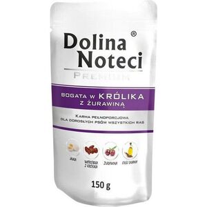 Dolina Noteci DOLINA NOTECI PIES KRÓLIK+ ŻURAWINA saszetka 150g