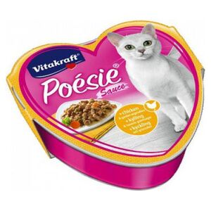 Vitakraft Poesie Kurczak z warzywami sos tacka - 85g