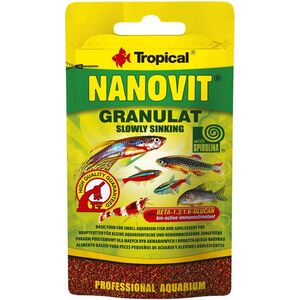 Tropical NANOVIT GRANULAT TOREBKA 10G