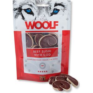 Brit WOOLF 100g BEEF SUSHI with COD dorsz z wołowiną