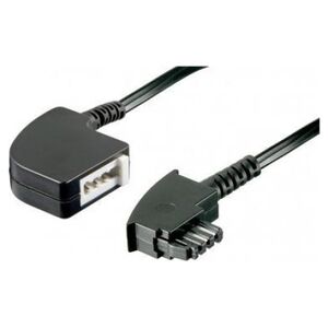 Goobay goobay TAE-F Verlängerung 4-pol. 3m bl - 50242