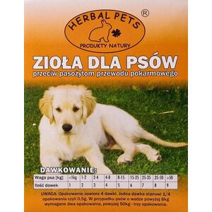 Herbal Pets PETS ZIOŁA PRZECIW PASOŻYTOM DLA PSÓW