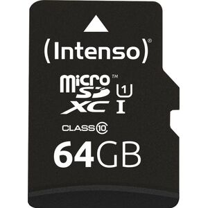 Karta Intenso Professional MicroSDXC 64 GB Class 10 UHS-I/U1  (3433490)