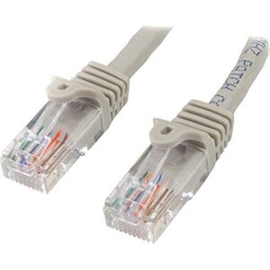 StarTech Patchcord, Cat5e, 0.5m, szary (45PAT50CMGR)