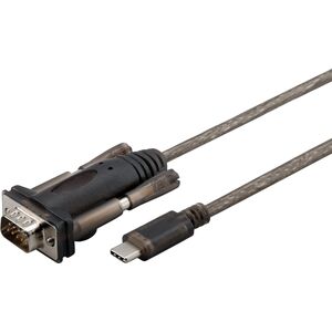 Kabel USB MicroConnect USB-C - D-Sub (VGA) 1 m Czarny (USB3.1CRS232)
