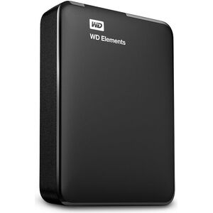 Dysk zewnętrzny HDD WD Elements Portable 1.5TB Czarno-biały (WDBU6Y0015BBK-WESN)
