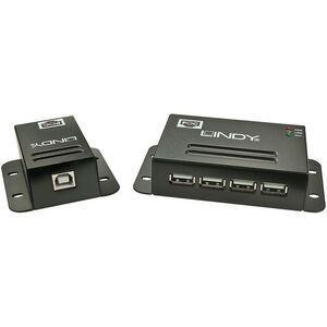 Lindy Extender , USB 2.0, Cat.5 50m, 4 Port (42681)