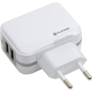 Ładowarka Platinet PLCU2W 2x USB-A 3.4 A (PLCU2W)