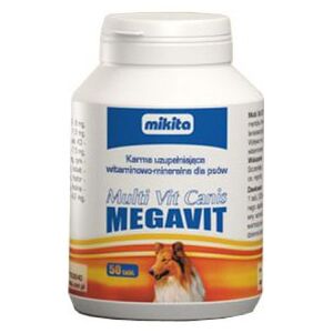 MIKITA  MULTI-VIT CANIS /MEGAVIT/400szt
