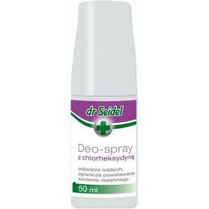 Dr Seidel Deo-Spray z chlorheksydyną - higiena jamy ustnej 50ml