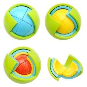 Ikonka Gra Kula 3D Puzzle łamigłówka