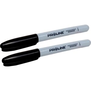 Pro-Line Markery perm. "okrągłe" 2 szt. czarne PROLINE - 38032