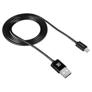 Kabel USB Canyon USB-A - 1 m Czarny (CNE-CFI1B)