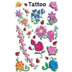 Avery Zweckform Tatuaże - Kwiaty - 106699