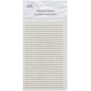 DP Craft KrysztaĹ‚ki samoprzylepne 3 mm Opalescent Cream GRKR-048