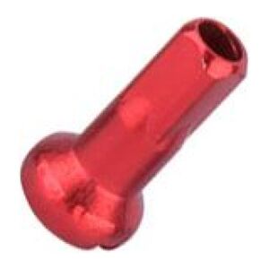 Cn Spoke Nyple AN16 16mm aluminiowe czerwone 144szt.
