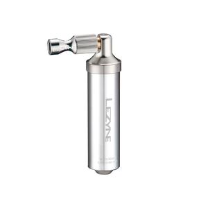 Lezyne Pompka ręczna Alloy Drive CO2 + 1x nabój gazowy 16g srebrna (LZN-1-C2-ALDR-V106)