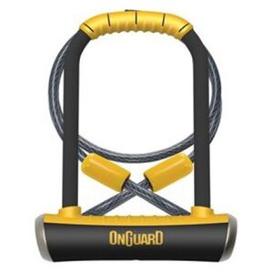 OnGuard Zapięcie rowerowe PitBull Mini LS 8007DT + linka (ONG-8007DT)
