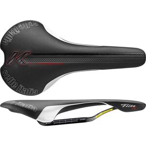 Selle Italia Siodło FLITE KIT CARBONIO L (id match - L1) Carbon/Keramic 7x9 Fibra-tek 180g Czarne (SIT-017A201ICA006)