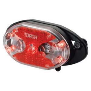 TORCH Lampka tylna TAIL BRIGHT 5X CARRIER FIT czarna (TOR-54020)