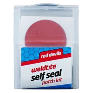 Weldtite Łatki do dętek zestaw RED DEVILS SELF SEAL PATCH KIT 6 x łatki samoprzylepne pudełko 20 szt. (WLD-01021)