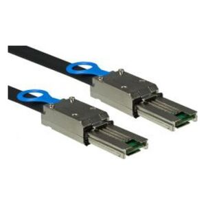 MAG SFF 8088 - SFF 8088, 2m, Czarny (SAS-8888-2)