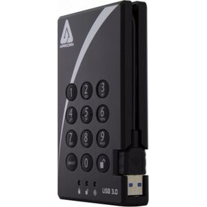 Dysk zewnętrzny HDD Apricorn Aegis Padlock 2TB Czarny (A25-3PL256-2000)