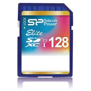 Karta Silicon Power Elite SDXC 128 GB Class 10 UHS-I/U1  (SP128GBSDXAU1V10)