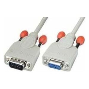 Lindy DB-9 - DB-9, 0.5m, Szary (31518)