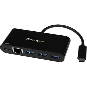 HUB USB StarTech 1x RJ-45 1x USB-C  + 3x USB-A 3.0 (HB30C3AGEPD)