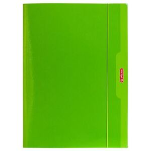 Herlitz Teczka A4 z gumką zielony Color Blocking (174043)