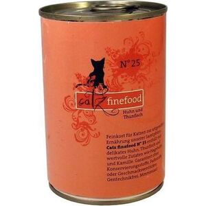 Catz Finefood N.25 Kurczak i Tuńczyk puszka 400g