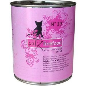 Catz Finefood N.19 Jagnięcina i Bawół puszka 800g