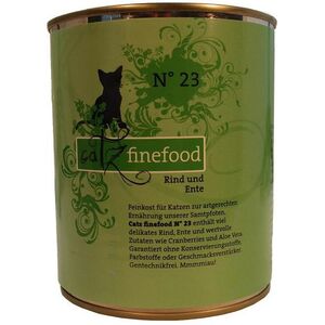 Catz Finefood N.23 Wołowina i Kaczka puszka 800g