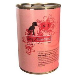 Dogz Finefood N.02 Wołowina puszka 400g