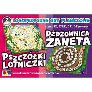 Komlogo 2 gry Dżdżownica Żaneta/Pszczółki Lotniczki