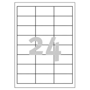 Avery Zweckform ETYK.ZF 3658 64,6X33,8 MAR.G/D 2400 ETYKIETA - 3658