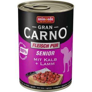 Animonda GRANCARNO PIES SENIOR CIELĘCINA/JAGNIĘCINA 800G PUSZKA